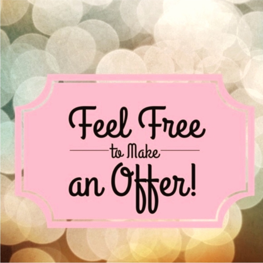 Chic Pink Offer Sign